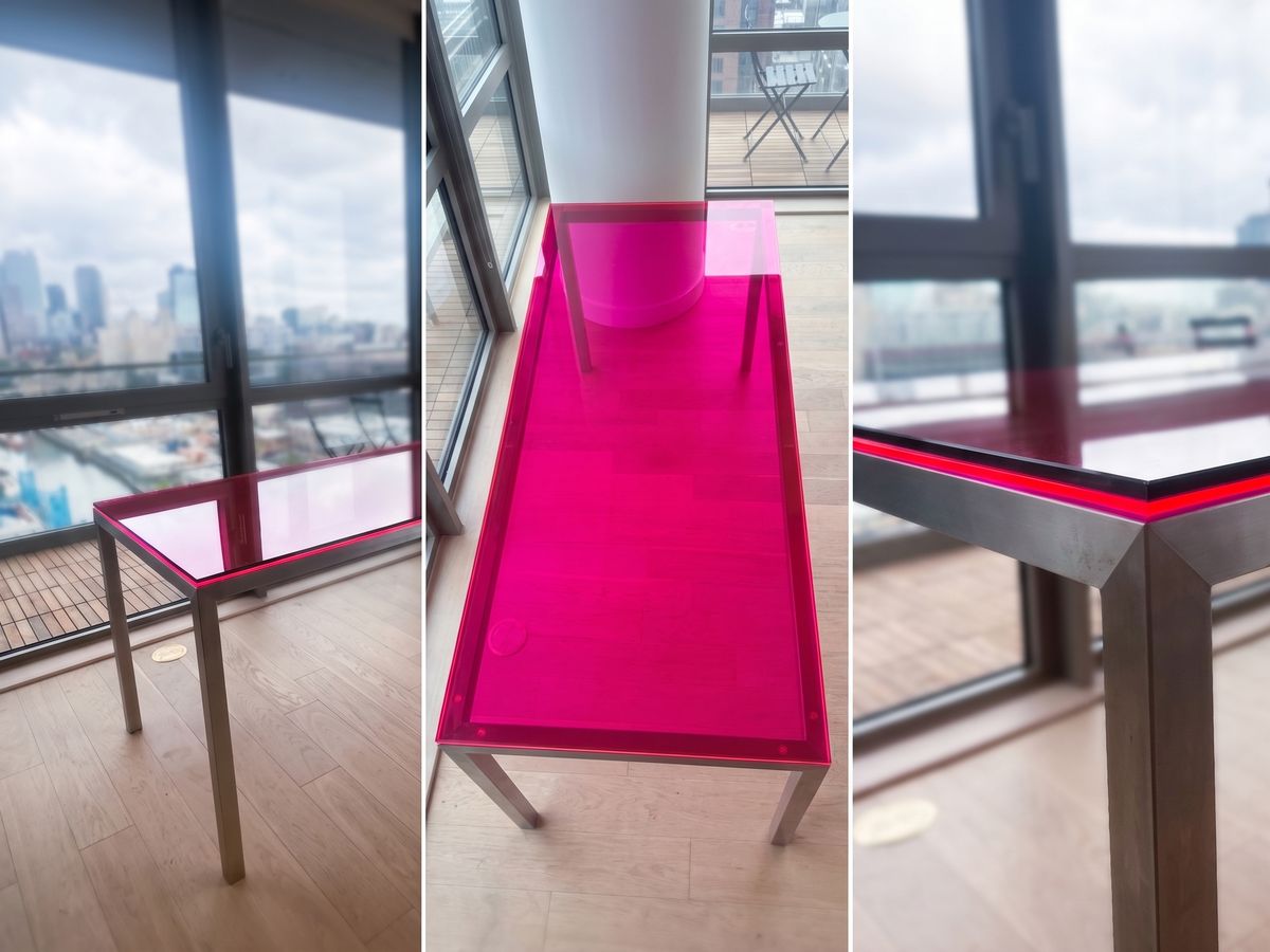 Fluorescent Table